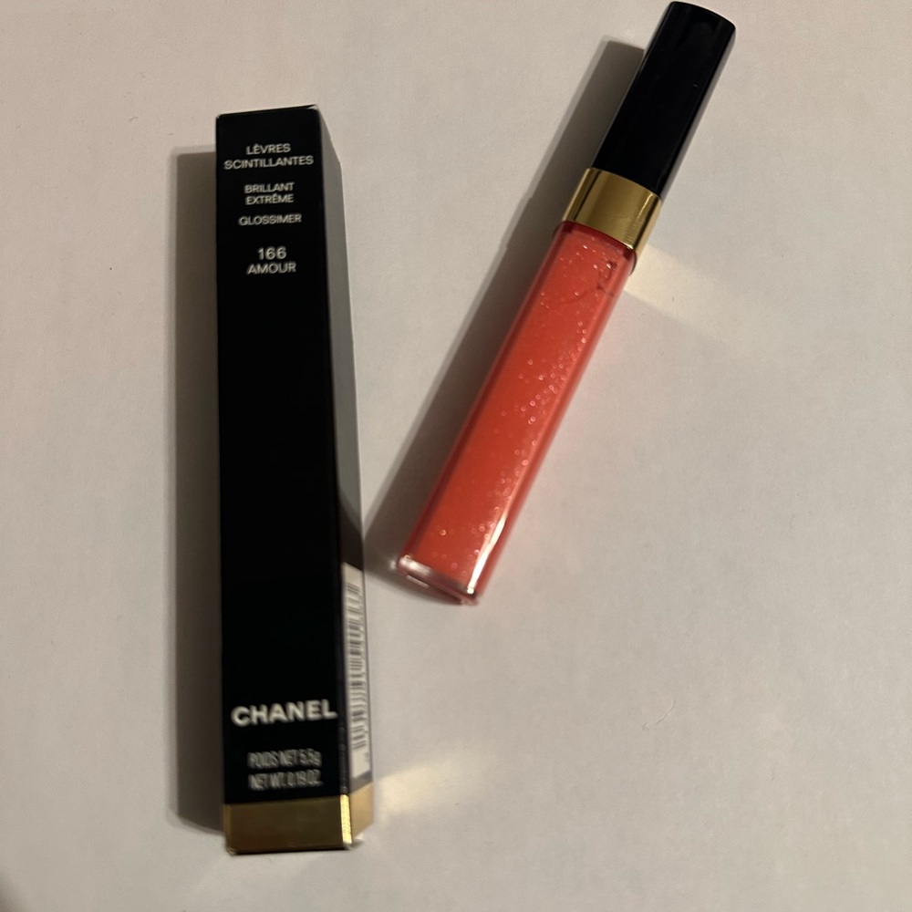 Chanel Amour Lip Gloss - Vibrant Orange